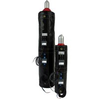 Kuhlmann ATEX Gasflaschen-Heizmanschette, 10 l, 230 V, 380 W, LxBxH 580 x 25 x 800 mm von Kuhlmann Electro Heat
