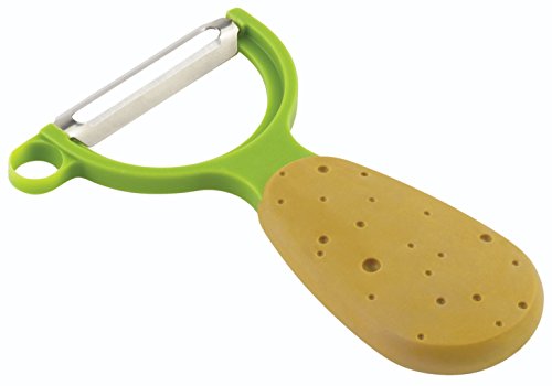 KUHN RIKON Gemüsesparschäler Veggie Kartoffel, gerade Klinge, Brown/Green KUHN RIKON Gemüsesparschäler Veggie Kartoffel, gerade Klinge, Brown/Green von KUHN RIKON
