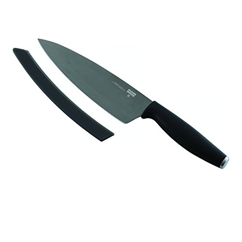 KUHN RIKON 26582 COLORI Titanium graphit Kochmesser Küchenmesser Chefmesser, Kunststoff, 30,5 x 5,1 x 1,3 cm von KUHN RIKON