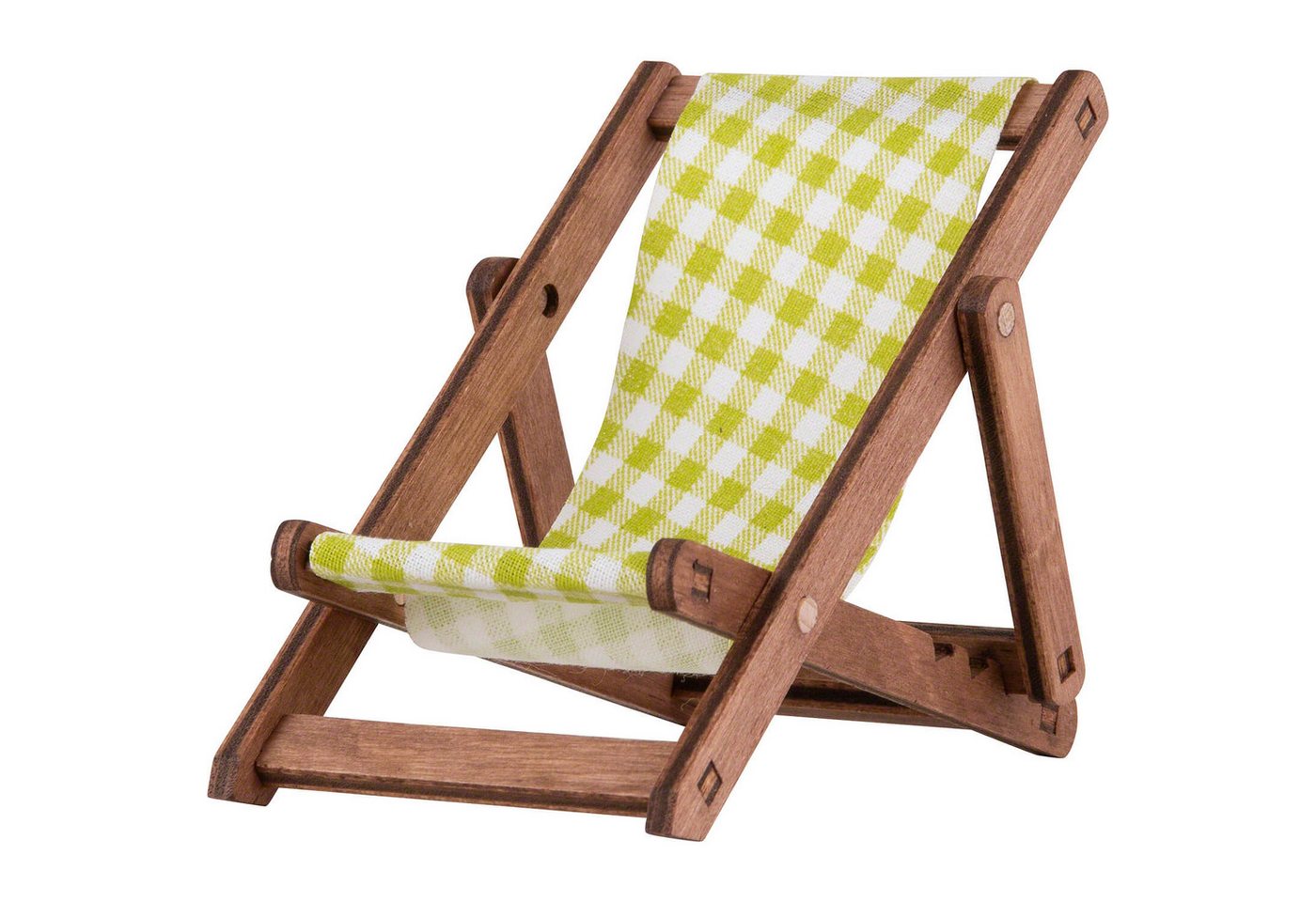 Kuhnert Dekofigur Liegestuhl für Mini-Eulen (8cm) von Drechslerei Kuhnert von Kuhnert