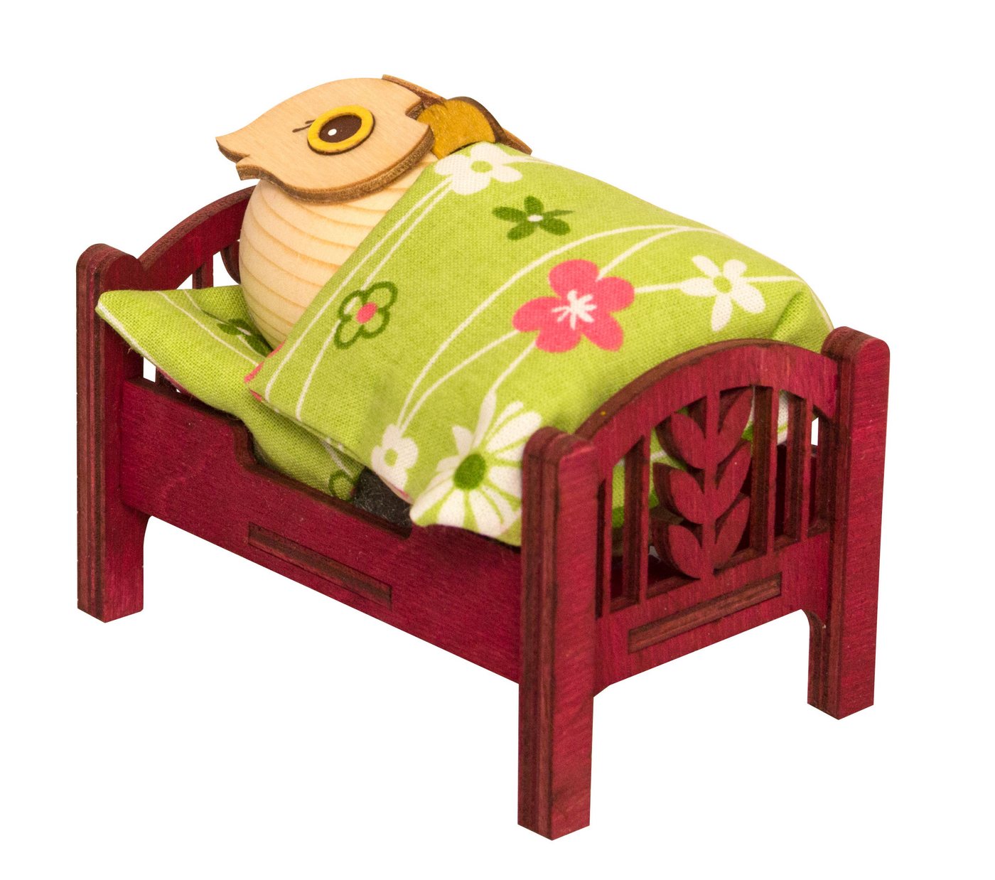 Kuhnert Dekofigur Mini-Eule im Bett - aus Holz gefertigt - ca. 9 x 5,7 x 8 cm, entzückende Dekoration für jeden Raum - Made in Germany Kuhnert Dekofigur Mini-Eule im Bett - aus Holz gefertigt - ca. 9 x 5,7 x 8 cm, entzückende Dekoration für jeden Raum - Made in Germany von Kuhnert