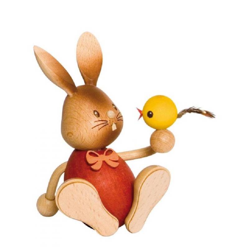 Kuhnert Dekofigur Kuhnert Osterhase Stupsi mit Küken von Kuhnert