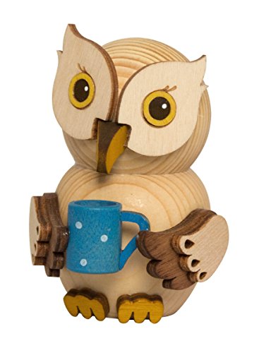 Kuhnert Verschiedene Mini Eulen | Dekofigur aus Holz | Verschiedene Größen | Made in Germany von Kuhnert