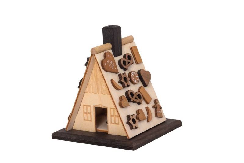 Kuhnert Räucherhaus 10101, Bastelset Räucherhaus, für Räucherkerzen Größe M (Standard) - Made in Germany von Kuhnert