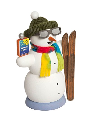 Kuhnert Rauchmann/Räucherfigur aus Holz - Schneemann Apre´s Ski - ca. 13 cm - Made in Germany Kuhnert Rauchmann/Räucherfigur aus Holz - Schneemann Apre´s Ski - ca. 13 cm - Made in Germany von Kuhnert