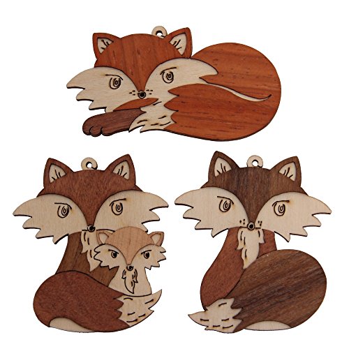 Kuhnert - Schmuckanhänger/Baumschmuck - Motiv: Fuchs im 6er Set - Made in Germany Kuhnert - Schmuckanhänger/Baumschmuck - Motiv: Fuchs im 6er Set - Made in Germany von Kuhnert