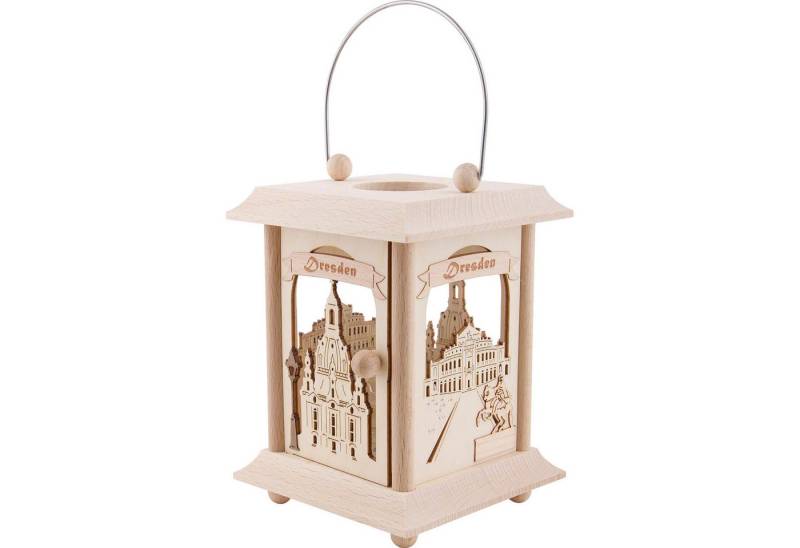 Kuhnert Schwibbogen Tischlaterne Dresden (22cm) von Drechslerei Kuhnert von Kuhnert