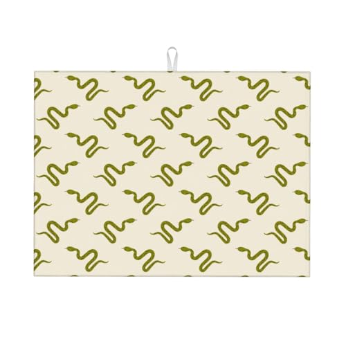 Kuilepa Abtropfmatte für Küchentheke, Trocknungsmatte, Mikrofaser, Küchen-Arbeitsplattenschutz, Geschirr-Pad, groß, 45,7 x 61 cm, Grün Kuilepa Abtropfmatte für Küchentheke, Trocknungsmatte, Mikrofaser, Küchen-Arbeitsplattenschutz, Geschirr-Pad, groß, 45,7 x 61 cm, Grün von Kuilepa