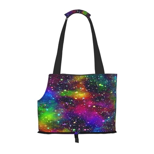 Kuilepa Bright Universe Hundetragetasche für kleine Hunde, weiche Seiten, Haustier-Tragetasche mit Taschen, tragbare mittelgroße Hunde, Welpen, große Katzen, Reisehandtasche für Wandern, Reisen Kuilepa Bright Universe Hundetragetasche für kleine Hunde, weiche Seiten, Haustier-Tragetasche mit Taschen, tragbare mittelgroße Hunde, Welpen, große Katzen, Reisehandtasche für Wandern, Reisen von Kuilepa