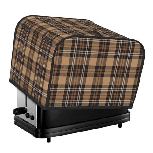 Kuilepa Brotback-Abdeckung für Küchenmaschine, 4 Scheiben für Zuhause, Untersetzer mit Fingerabdruck, kleine Küchengeräte, Khaki kariert Kuilepa Brotback-Abdeckung für Küchenmaschine, 4 Scheiben für Zuhause, Untersetzer mit Fingerabdruck, kleine Küchengeräte, Khaki kariert von Kuilepa