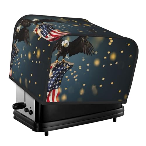 Kuilepa Brotback-Abdeckung für Küchenmaschine, 4 Scheiben für Zuhause, Untersetzer mit Fingerabdruck, kleine Küchengeräte, amerikanischer Weißkopfseeadler Kuilepa Brotback-Abdeckung für Küchenmaschine, 4 Scheiben für Zuhause, Untersetzer mit Fingerabdruck, kleine Küchengeräte, amerikanischer Weißkopfseeadler von Kuilepa