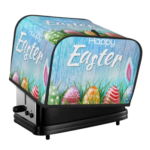 Kuilepa Brotback-Schutz für die Küche, 4 Scheiben für den Haushalt, Untersetzer mit Fingerabdruck, kleine Küchengeräte, Frohe Ostern von Kuilepa