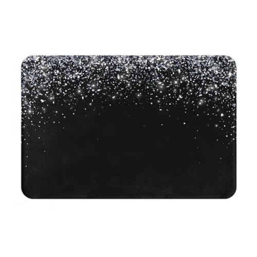 Kuilepa Fußmatte für drinnen und draußen, rutschfest, für Zuhause, Außeneingang, Hof, Boden, Terrasse, 60 x 40 cm, silberfarben Kuilepa Fußmatte für drinnen und draußen, rutschfest, für Zuhause, Außeneingang, Hof, Boden, Terrasse, 60 x 40 cm, silberfarben von Kuilepa