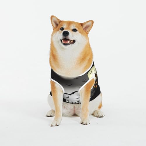 Kuilepa Happy Halloween Hundepullover mit Aufdruck für kaltes Wetter, Hunde-Sweatshirt, Hundejacke für drinnen und draußen Kuilepa Happy Halloween Hundepullover mit Aufdruck für kaltes Wetter, Hunde-Sweatshirt, Hundejacke für drinnen und draußen von Kuilepa