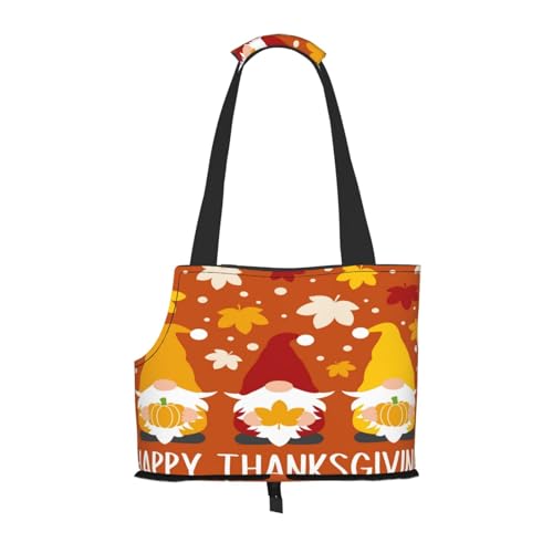 Kuilepa Happy Thanksgiving Hundetragetasche mit drei Zwergen für kleine Hunde, weiche Seiten, Haustier-Tragetasche mit Taschen, tragbare mittelgroße Hunde, Welpen, große Katzen, Reisehandtasche für Kuilepa Happy Thanksgiving Hundetragetasche mit drei Zwergen für kleine Hunde, weiche Seiten, Haustier-Tragetasche mit Taschen, tragbare mittelgroße Hunde, Welpen, große Katzen, Reisehandtasche für von Kuilepa