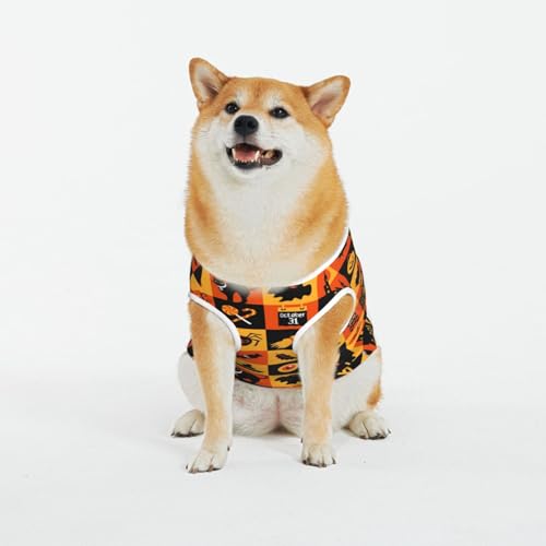 Kuilepa Hundepullover mit Halloween-Aufdruck, für kaltes Wetter, Hunde-Sweatshirt, Hundejacke für drinnen und draußen Kuilepa Hundepullover mit Halloween-Aufdruck, für kaltes Wetter, Hunde-Sweatshirt, Hundejacke für drinnen und draußen von Kuilepa