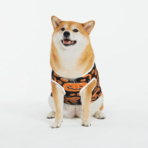 Kuilepa Hundepullover mit Halloween-Kürbis-Aufdruck, für kaltes Wetter, Hunde-Sweatshirt, Hundejacke für drinnen und draußen Kuilepa Hundepullover mit Halloween-Kürbis-Aufdruck, für kaltes Wetter, Hunde-Sweatshirt, Hundejacke für drinnen und draußen von Kuilepa