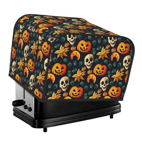 Kuilepa Küchen-Brotmaschine, 4 Scheiben für Zuhause, Untersetzer mit Fingerabdruck, kleine Küchengeräte, Halloween-Schädel Kuilepa Küchen-Brotmaschine, 4 Scheiben für Zuhause, Untersetzer mit Fingerabdruck, kleine Küchengeräte, Halloween-Schädel von Kuilepa