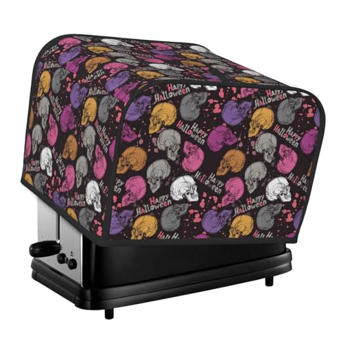 Kuilepa Küchen-Brotmaschine, 4 Scheiben für Zuhause, Untersetzer mit Fingerabdruck, kleine Küchengeräte, Halloween-Skelett Kuilepa Küchen-Brotmaschine, 4 Scheiben für Zuhause, Untersetzer mit Fingerabdruck, kleine Küchengeräte, Halloween-Skelett von Kuilepa