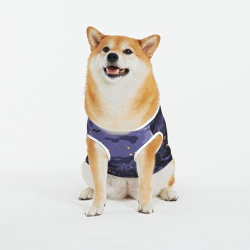 Kuilepa Mystery House Hundepullover mit Halloween-Aufdruck für kaltes Wetter, Hunde-Sweatshirt, Hundejacke für drinnen und draußen Kuilepa Mystery House Hundepullover mit Halloween-Aufdruck für kaltes Wetter, Hunde-Sweatshirt, Hundejacke für drinnen und draußen von Kuilepa