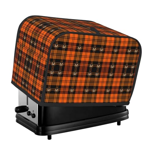 Kuilepa Ofenabdeckung, Küchenschutz, Brotmaschinenschutz, 2 Scheiben, Toaster-Abdeckung für Zuhause, Küche, kleine Geräte, Halloween, Schottenkaro Kuilepa Ofenabdeckung, Küchenschutz, Brotmaschinenschutz, 2 Scheiben, Toaster-Abdeckung für Zuhause, Küche, kleine Geräte, Halloween, Schottenkaro von Kuilepa