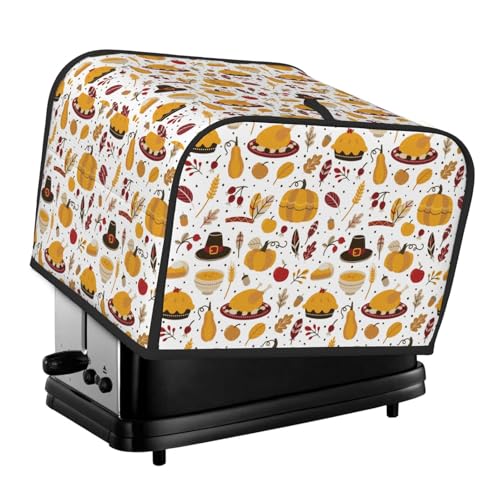 Kuilepa Ofenabdeckung, Küchenschutz, Brotmaschinenschutz, 4 Scheiben, Toaster-Abdeckung für Zuhause, Fingerabdruck-Untersetzer, Küche, kleine Geräte, Thanksgiving Kuilepa Ofenabdeckung, Küchenschutz, Brotmaschinenschutz, 4 Scheiben, Toaster-Abdeckung für Zuhause, Fingerabdruck-Untersetzer, Küche, kleine Geräte, Thanksgiving von Kuilepa