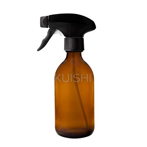 Kuishi Sprühflasche aus Glas, Bernsteinfarben/Braun - 300ml von Kuishi