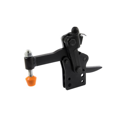 Vertikalspanner 222 Schwarz brüniert mit Haltearm mit 6000N Haltekraft und Sicherheitsverriegelung Vertikalspanner 222 Schwarz brüniert mit Haltearm mit 6000N Haltekraft und Sicherheitsverriegelung von Kukamet