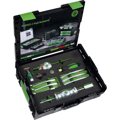 3-armiger Kombi-Abzieher mit Sperrmechanismus 3-armiger Kombi-Abzieher mit Sperrmechanismus von Kukko