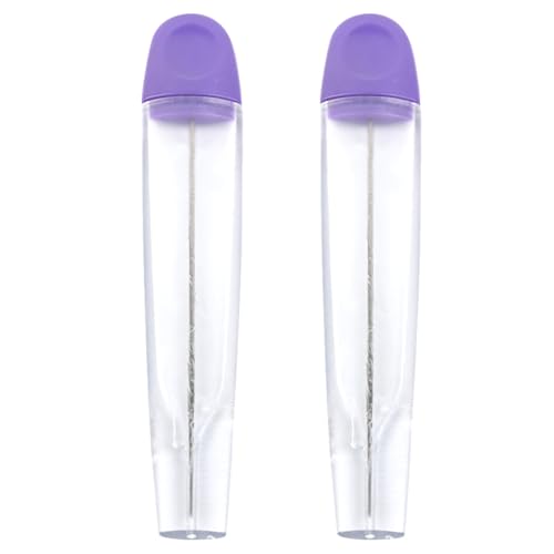 2PCS Cake Tester Needle, Cake Tester Stirring Rod Stainless Steel Cupcake Testing Probe Stick with Transparent Cover for Kitchen Baking von Kukyller
