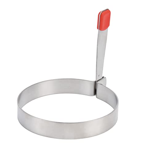 2pcs Edelstahl -Eierform, Eierring mit Silikongriff für Hausküchenversorgungen für Heimrestaurant 2pcs Edelstahl -Eierform, Eierring mit Silikongriff für Hausküchenversorgungen für Heimrestaurant von Kukyller
