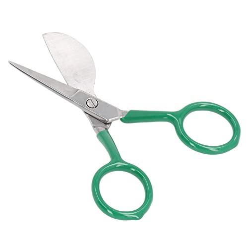 Enten schnabel schere, 4,7 Zoll Hairball Trimmen Scheren Edelstahl Stickerei Schere Tufting Teppich Scheren für Kunst Handwerk (Grün) von Kukyller