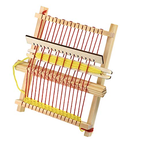 Holz-Web-Maschine-Kit, Schleifen und Fäden Holz-Web-Rahmen Hand gefertigte Strick-Webstühle-Kit für Anfänger Holz-Web-Maschine-Kit, Schleifen und Fäden Holz-Web-Rahmen Hand gefertigte Strick-Webstühle-Kit für Anfänger von Kukyller
