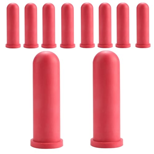 Kukyller 10 pcs kleine Kuh Kalb Milchgetränk Nippel, 10 cm Länge Gummiziegenmilchflasche Fütterung Zitzen Mund Drink Nippel Ersatz für Fütterungsgerät Kukyller 10 pcs kleine Kuh Kalb Milchgetränk Nippel, 10 cm Länge Gummiziegenmilchflasche Fütterung Zitzen Mund Drink Nippel Ersatz für Fütterungsgerät von Kukyller