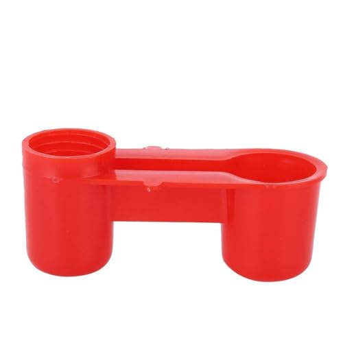 Kukyller 20 Stcs Vogeltrinker Feeder Plastik Soda Pop Wasserflasche, Bauernmotor -Trinkfütterungswerkzeug Vögel Trinken Brunnentrinkerausrüstung für Hühnerpaare Feeder von Kukyller