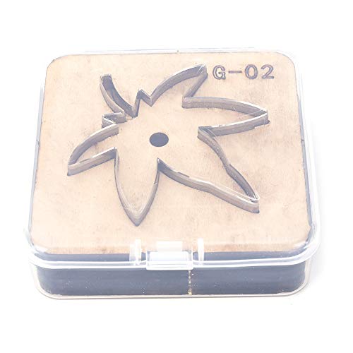 Leder Craft Cutting Matrize, Blumen form Leders ch neider Werkzeug Schneide form Stanz messer Schablone DIY handgemachtes Werkzeug (G-01) (G-02) von Kukyller