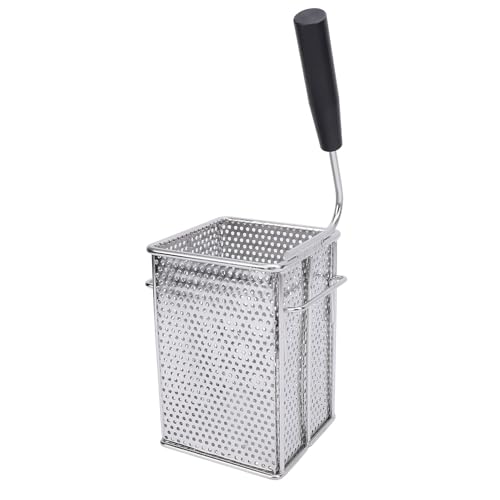 Stainless Steel Deep Fry Basket, Wire Mesh Fry Basket Pasta Strainer with Handle for Kitchen Frying Cooking von Kukyller