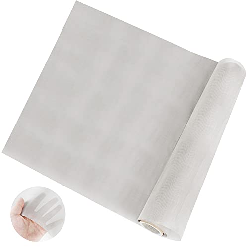 Edelstahlgewebe 30 * 100cm Drahtgitter Feinmaschig Drahtgewebe Edelstahl Mesh Fliegengitter Wire Mesh Drahtgitter zur Filtration, Staubentfernung und Trennung von Kulannder