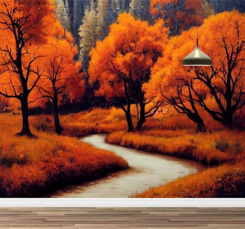 Kuletkear Baum Abnehmbare Wandtapete Selbstklebend Herbstwald groß für Wände Wohnzimmer Schlafzimmer TV-Hintergrund Kinderzimmer Mädchenzimmer Dekoration 826x589cm Kuletkear Baum Abnehmbare Wandtapete Selbstklebend Herbstwald groß für Wände Wohnzimmer Schlafzimmer TV-Hintergrund Kinderzimmer Mädchenzimmer Dekoration 826x589cm von Kuletkear