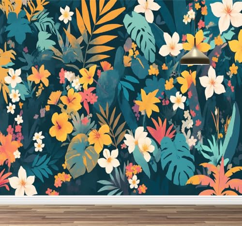 Kuletkear Blume Abnehmbare Wandtapete Selbstklebend Natürliche Pflanzen groß für Wände Wohnzimmer Schlafzimmer TV-Hintergrund Kinderzimmer Mädchenzimmer Dekoration 249x175cm Kuletkear Blume Abnehmbare Wandtapete Selbstklebend Natürliche Pflanzen groß für Wände Wohnzimmer Schlafzimmer TV-Hintergrund Kinderzimmer Mädchenzimmer Dekoration 249x175cm von Kuletkear