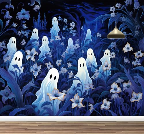 Kuletkear Geist Abnehmbare Wandbildtapete Blume Posterpapier selbstklebend Wasserdicht für Wohnzimmer Schlafzimmer Büro Kinderzimmer Dekor 249x175cm Kuletkear Geist Abnehmbare Wandbildtapete Blume Posterpapier selbstklebend Wasserdicht für Wohnzimmer Schlafzimmer Büro Kinderzimmer Dekor 249x175cm von Kuletkear