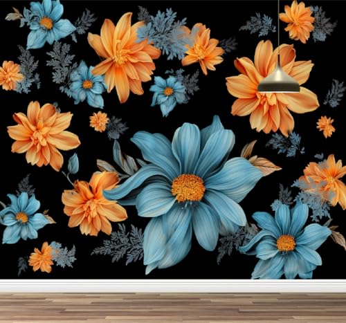 Kuletkear Wandbild Blume Wandtapete Abziehbar Natürliche Pflanzen Dekoration für Wohnzimmer Schlafzimmer TV Hintergrund Kinderzimmer Mädchenzimmer Dekoration 300x208cm Kuletkear Wandbild Blume Wandtapete Abziehbar Natürliche Pflanzen Dekoration für Wohnzimmer Schlafzimmer TV Hintergrund Kinderzimmer Mädchenzimmer Dekoration 300x208cm von Kuletkear