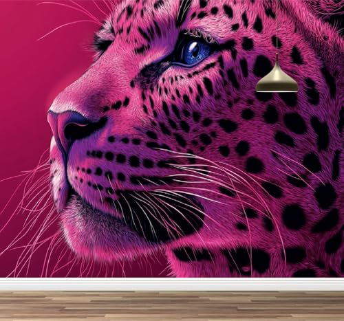 Kuletkear Wandbild Leopardentier Wandaufkleber zum Aufkleben und Abziehen Blaue Augen Posterpapier Wandaufkleber für Mädchen Kinderzimmer Wohndeko Geschenk 350x245cm Kuletkear Wandbild Leopardentier Wandaufkleber zum Aufkleben und Abziehen Blaue Augen Posterpapier Wandaufkleber für Mädchen Kinderzimmer Wohndeko Geschenk 350x245cm von Kuletkear