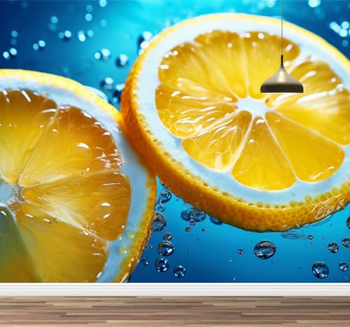 Kuletkear Zitrone Abnehmbare Wandbildtapete Gelbe Frucht Posterpapier selbstklebend Wasserdicht für Wohnzimmer Schlafzimmer Büro Kinderzimmer Dekor 495x353cm Kuletkear Zitrone Abnehmbare Wandbildtapete Gelbe Frucht Posterpapier selbstklebend Wasserdicht für Wohnzimmer Schlafzimmer Büro Kinderzimmer Dekor 495x353cm von Kuletkear
