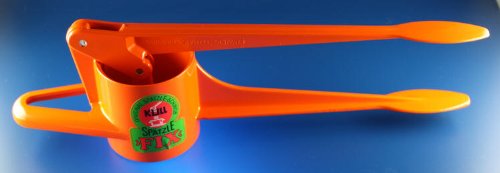 Kull SPÄTZLEPRESSE KARTOFFELPRESSE ORIGINAL SPÄTZLE FIX ORANGE Aluminium SPÜLMASCHINGEEIGNET von paxdun