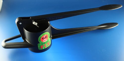 Kull SPÄTZLEPRESSE KARTOFFELPRESSE ORIGINAL SPÄTZLE FIX SCHWARZ Aluminium SPÜLMASCHINGEEIGNET von Kull