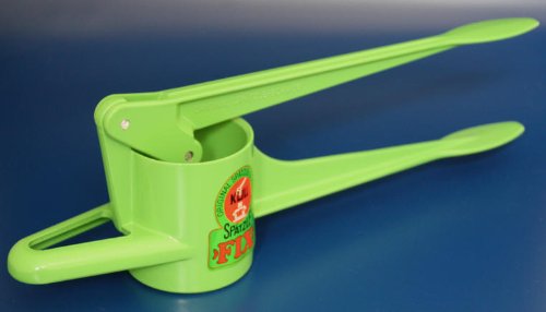SPÄTZLEPRESSE KARTOFFELPRESSE ORIGINAL KULL SPÄTZLE FIX SPÜLMASCHINENFEST WUNSCHFARBE (Grün - Green) von Kull