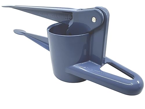 SPÄTZLEPRESSE KARTOFFELPRESSE ORIGINAL KULL SPÄTZLE SCHWOB Schiefer-BLAU (hell) ALUMINIUM SPÜLMASCHINENFEST von Kull