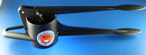 SPÄTZLEPRESSE KARTOFFELPRESSE ORIGINAL KULL SPÄTZLE SCHWOB SPÜLMASCHINENFEST WUNSCHFARBE (Schwarz - Black) von Kull