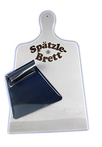 SPÄTZLESCHABER o. SPÄTZLEBRETT o. SET GARNITUR VON KULL (Set Schaber+Brett Garnitur) von Kull